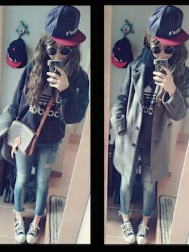 umakoさん（レディース・163cm）の冬コーディネート