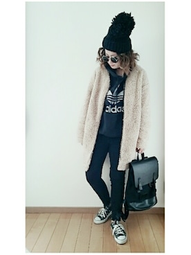 umakoさん（レディース・163cm）の冬コーディネート