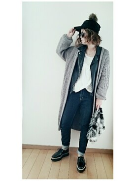 umakoさん(レディース・163cm)の冬コーディネート