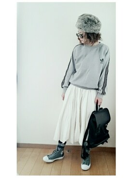 umakoさん（レディース・163cm）の冬コーディネート