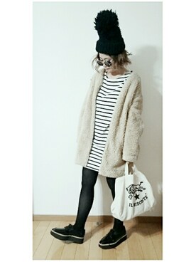 umakoさん(レディース・163cm)の冬コーディネート