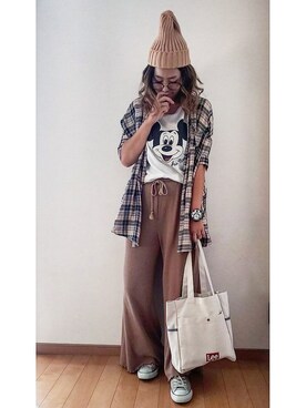 umakoさん（レディース・163cm）の夏コーディネート