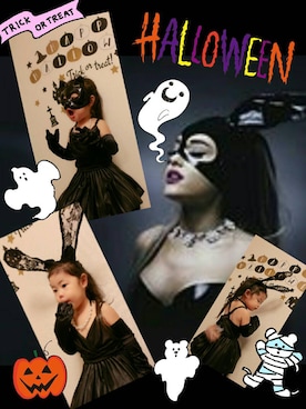 「wearhalloween2017」｜「アイテム（その他）」を使った、enaaaさん（キッズ・100cm）の秋コーディネート