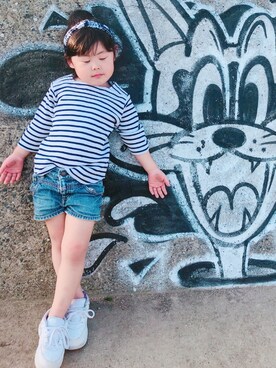 enaaaさん（キッズ・100cm）の春コーディネート