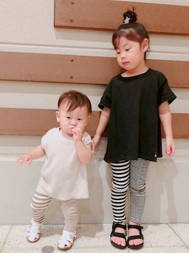 enaaaさん(キッズ・110cm)の夏コーディネート