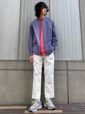 「GLR/ lab」｜河本雄大さん（メンズ・175cm）の冬コーディネート
