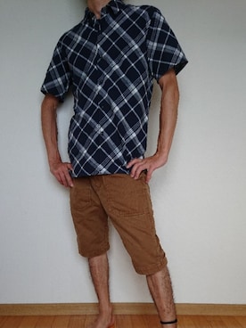 シャツ ブラウスを使った ラフな感じ の人気ファッションコーディネート Wear