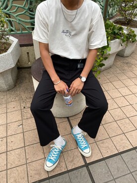 Daniel Wellington ダニエルウェリントン クラシックサマセット ローズ 36mmを使ったメンズ人気ファッションコーディネート Wear