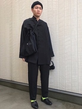 「SASQUATCHfabrix.（サスクワァッチファブリックス）のアイテム」を使った、i...tanさん（メンズ・172cm）の春コーディネート