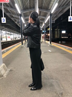 「ANT（アント）のアイテム」を使った、ななみ。さん（レディース・164cm）の春コーディネート