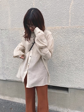 「NEUNA（ヌナ）のアイテム」を使った、-さん（レディース・160cm）の秋コーディネート