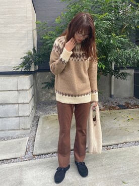 -さん（レディース・160cm）の秋コーディネート