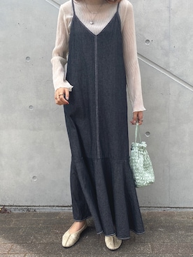 「flowriri（フロウリリ）のアイテム」を使った、-さん（レディース・160cm）の春コーディネート