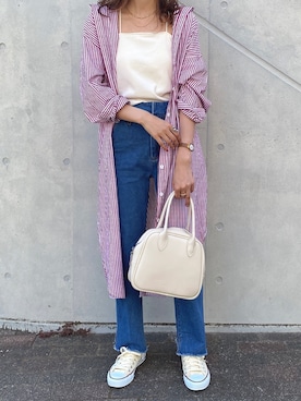 -さん（レディース・160cm）の春コーディネート