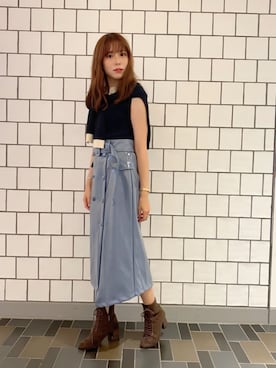 藍里さん（レディース・158cm）の秋コーディネート