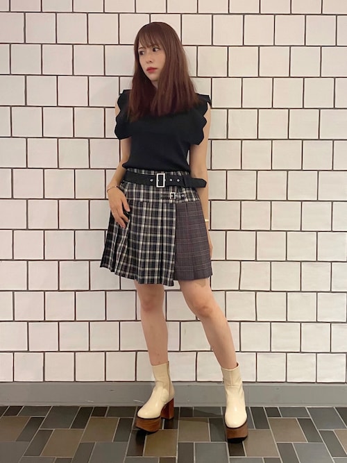 Redyazel藍里さんのスカートを使ったコーディネート Zozotown