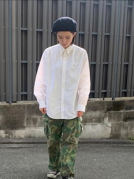 「JAM（ジャム）のアイテム（パンツ）」を使った、solaさん（レディース・156cm）の春コーディネート