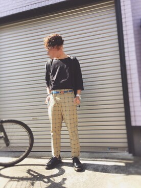 ウナキチさん（メンズ・168cm）の春コーディネート