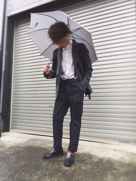 「アイテム（フォーマルスーツ/小物）」を使った、ウナキチさん（メンズ・168cm・10代）の春コーディネート