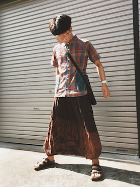 ウナキチさん（メンズ・168cm）の夏コーディネート