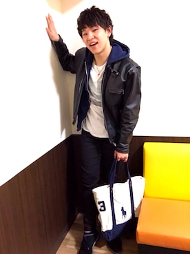「next（next）のアイテム」を使った、さかもんさん（メンズ・182cm）の春コーディネート