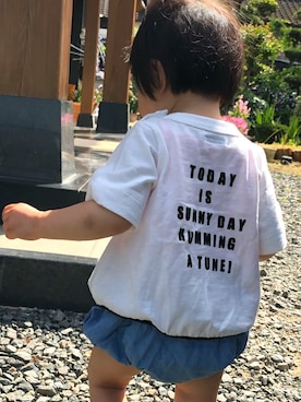 「ARCH & LINE（アーチアンドライン）のアイテム」を使った、oym@co.juさん（キッズ・90cm）の春コーディネート