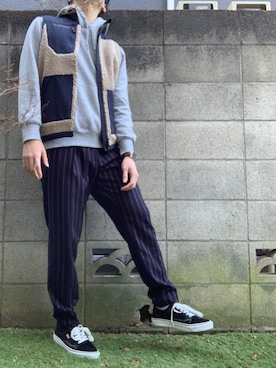 「Eddie Bauer（エディーバウアー）のアイテム（ジャケット/アウター）」を使った、まーさん（メンズ・172cm）の冬コーディネート