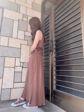 「one after another NICE CLAUP（ワンアフターアナザーナイスクラップ）のアイテム（アクセサリー）」を使った、シュガーラブ⑅さん（レディース・157cm）の秋コーディネート