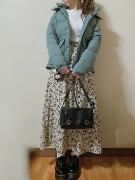 「しまむら（シマムラ）のアイテム（その他）」を使った、シュガーラブ⑅さん（レディース・157cm）の冬コーディネート