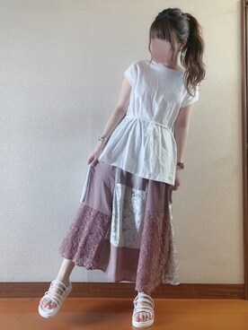 シュガーラブ⑅さん(レディース・157cm)の夏コーディネート