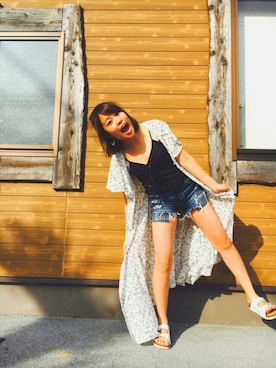 aさん（レディース・156cm）の夏コーディネート