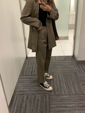 もえかさん(レディース・150cm)の冬コーディネート