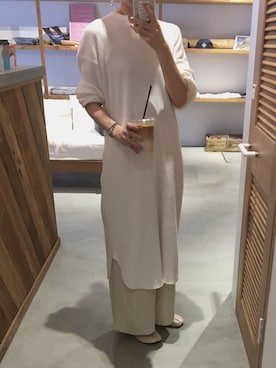 「アイテム（ワンピース/ドレス）」を使った、Aさん（レディース・156cm）の秋コーディネート