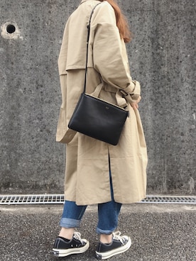 「Lien（リアン）のアイテム」を使った、Aさん（レディース・156cm）の秋コーディネート