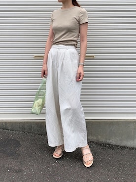 「Startrick（スタートリック）のアイテム」を使った、Aさん（レディース・155cm）の夏コーディネート