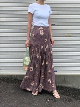 「Startrick（スタートリック）のアイテム」を使った、Aさん（レディース・155cm）の夏コーディネート