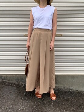 「ARE STUDIO（アースタジオ）のアイテム」を使った、Aさん（レディース・155cm）の秋コーディネート