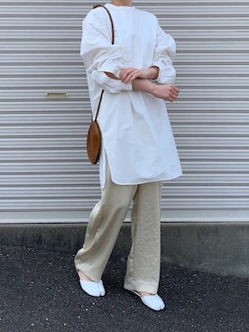 「ARE STUDIO（アースタジオ）のアイテム」を使った、Aさん（レディース・156cm）の春コーディネート