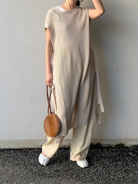 「ARE STUDIO（アースタジオ）のアイテム」を使った、Aさん（レディース・156cm）の春コーディネート