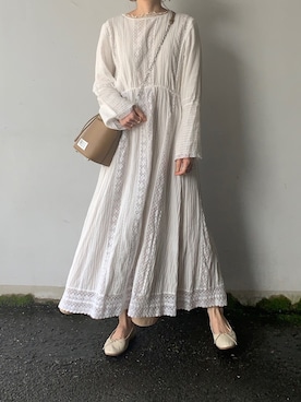 「Khaju（カージュ）のアイテム」を使った、Aさん（レディース・156cm）の夏コーディネート