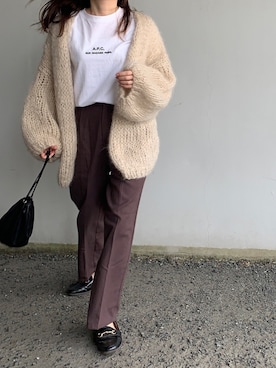 「Maiami（マイアミ）のアイテム」を使った、Aさん（レディース・156cm）の春コーディネート