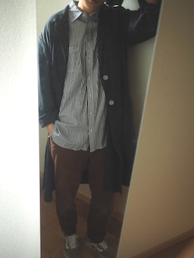 「cepo（セポ）のアイテム（シャツ/ブラウス、その他）」を使った、q.さん（レディース・161cm）の春コーディネート