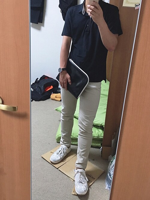 Susu 無印良品のポロシャツを使ったコーディネート Wear