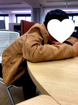 「Right-on（ライトオン）のアイテム（カバーオール）」を使った、アウグストゥスさん（メンズ・173cm）の秋コーディネート