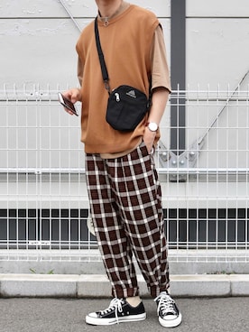 あめさん（メンズ・173cm）の夏コーディネート