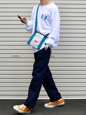 あめさん（メンズ・174cm）の春コーディネート