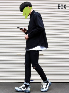 あめさん(メンズ・174cm)の春コーディネート