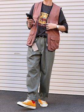 あめさん（メンズ・174cm）の夏コーディネート