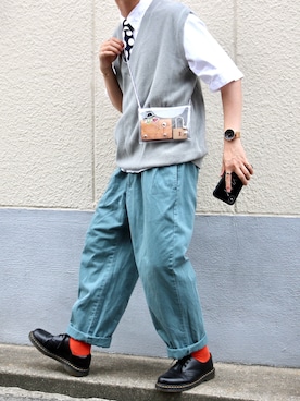 あめさん（メンズ・174cm）の夏コーディネート