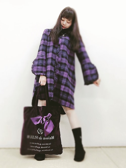 佐藤祐歌 Nadiaのワンピースを使ったコーディネート Wear